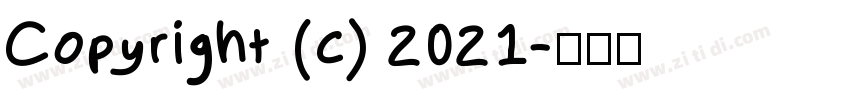 Copyright (c) 2021字体转换